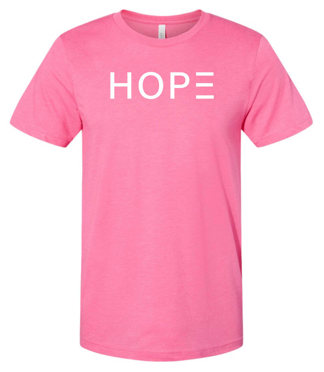 Breast Cancer Awareness - Hope - Short Sleeve Jersey - Pink C 3X